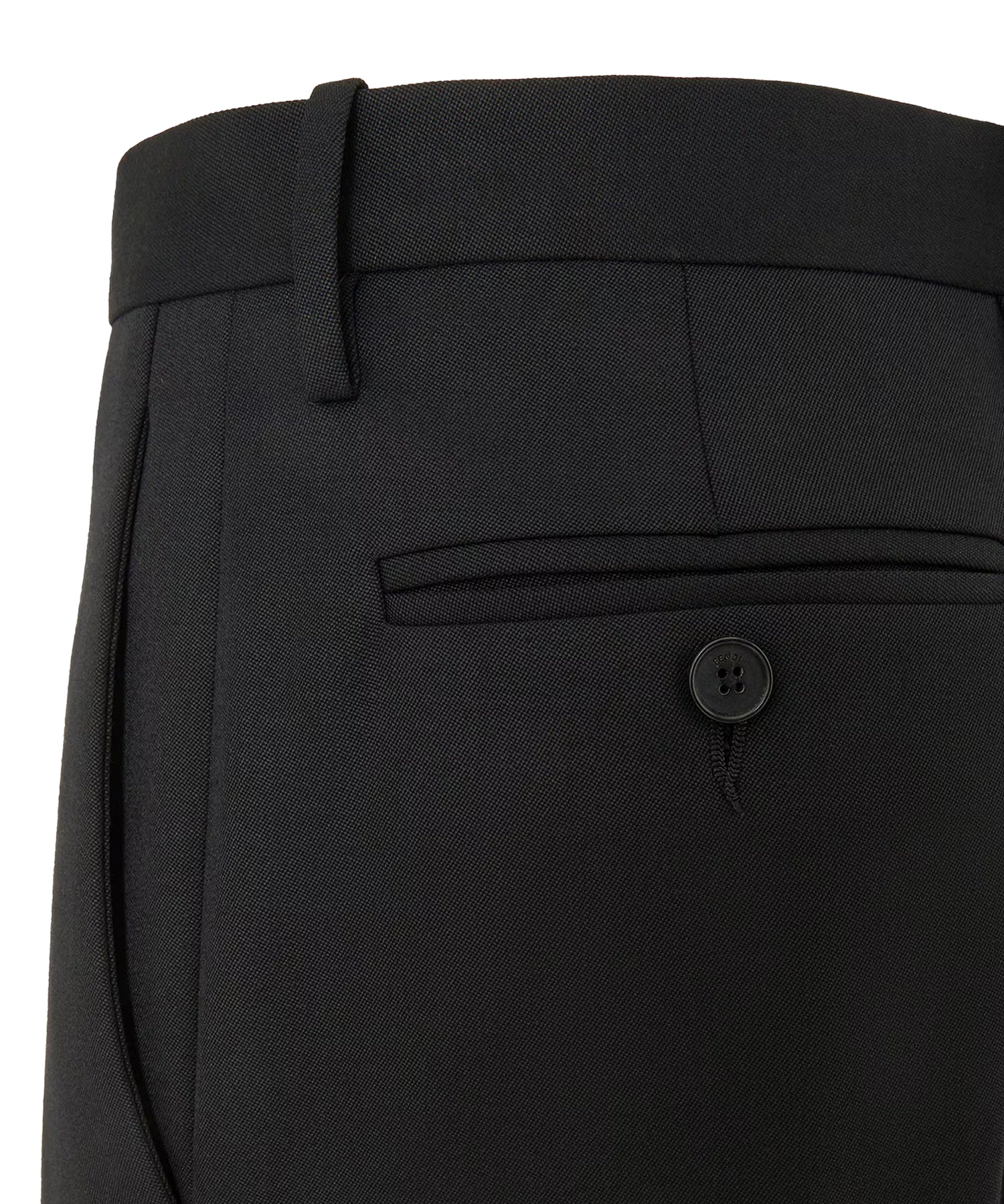 Pantaloni in Grain de Poudre FR6756 B1H8F0QA1 FENDI 