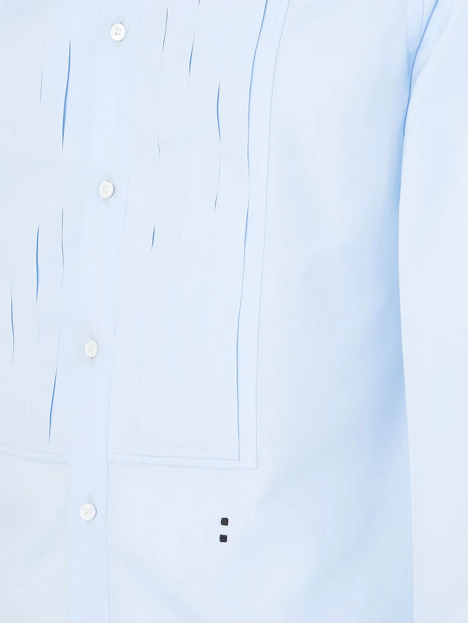 Camicia in popeline FS1377 AMVLF0QB5 FENDI 