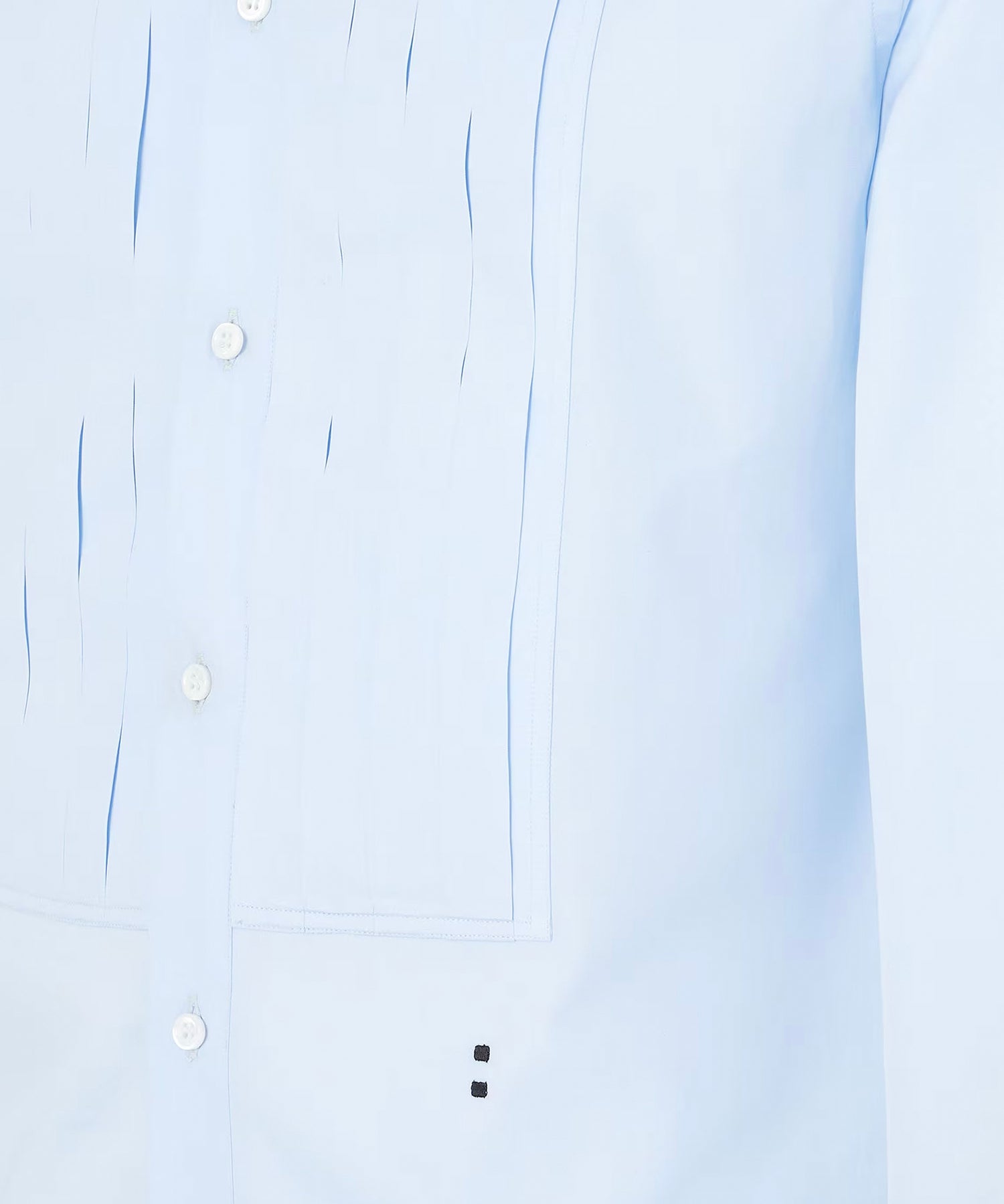 Camicia in popeline FS1377 AMVLF0QB5 FENDI 