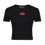 Top in cotone con logo FS8110 AW87F0GME FENDI 