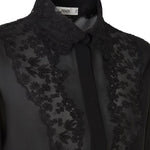 Camicia in georgette e pizzo FS8381 B1UKF0QA1 FENDI 