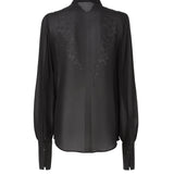 Camicia in georgette e pizzo FS8381 B1UKF0QA1 FENDI 