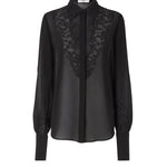 Camicia in georgette e pizzo FS8381 B1UKF0QA1 FENDI 