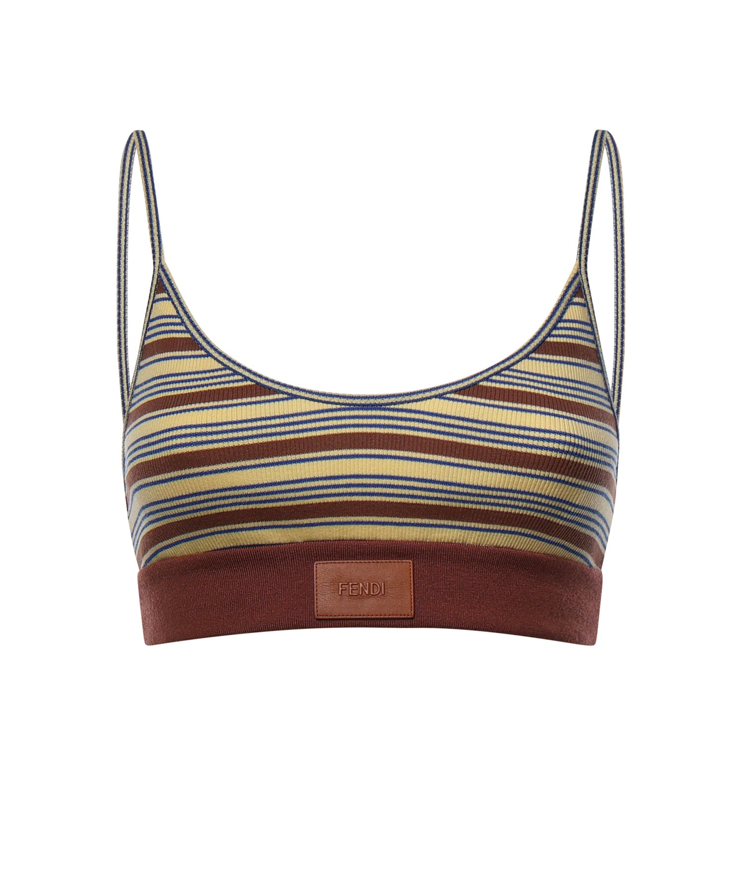 Top a righe in cotone FS9795 AW88F1X33 FENDI 