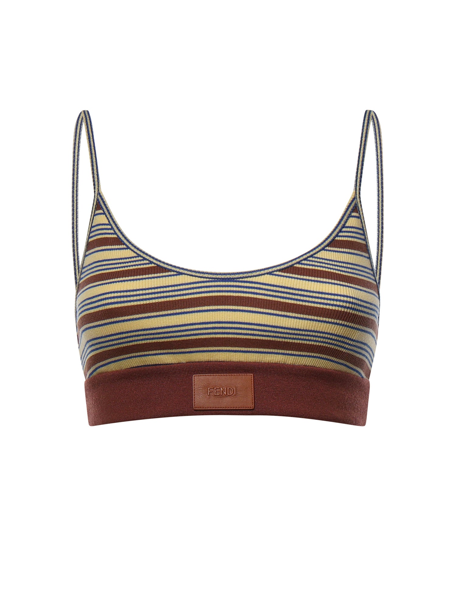 Top a righe in cotone FS9795 AW88F1X33 FENDI 