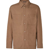 Camicia in lino FW1447 AVSGF19FJ FENDI 