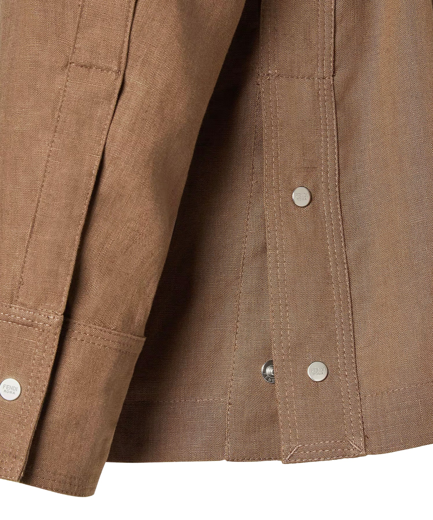 Camicia in lino FW1447 AVSGF19FJ FENDI 