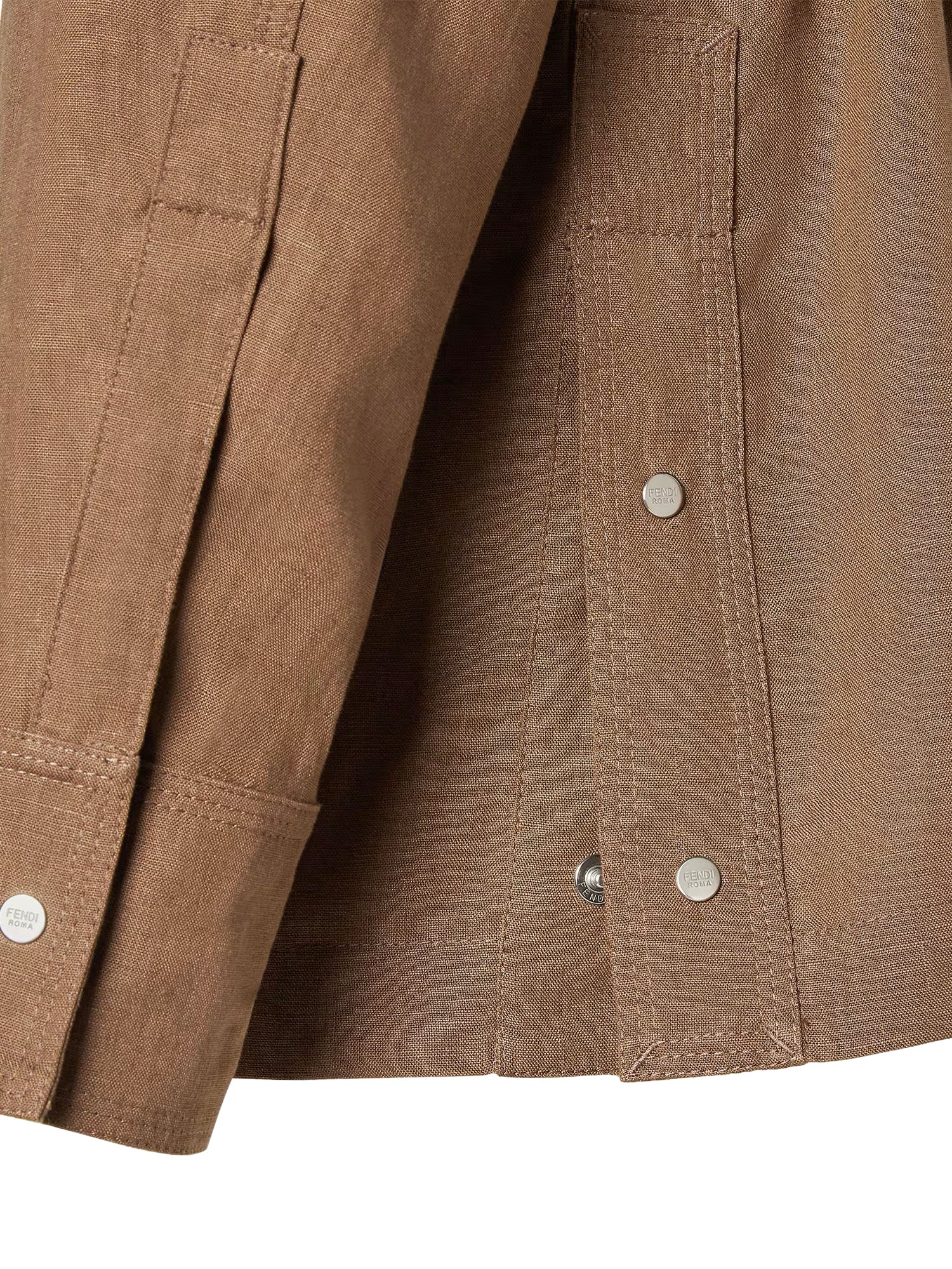 Camicia in lino FW1447 AVSGF19FJ FENDI 