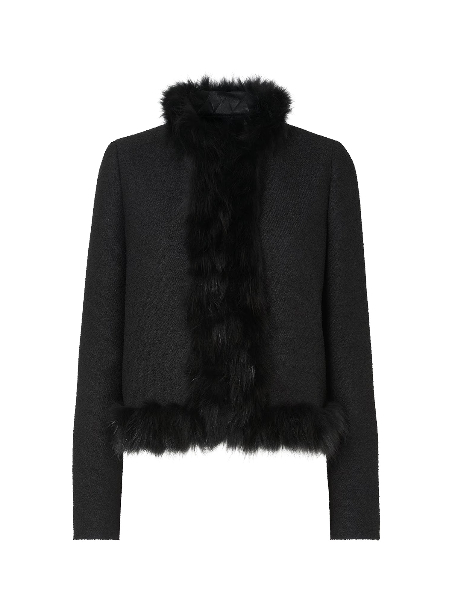 Blouson in lana e volpe FW5167 B1HGF0QA1 FENDI 