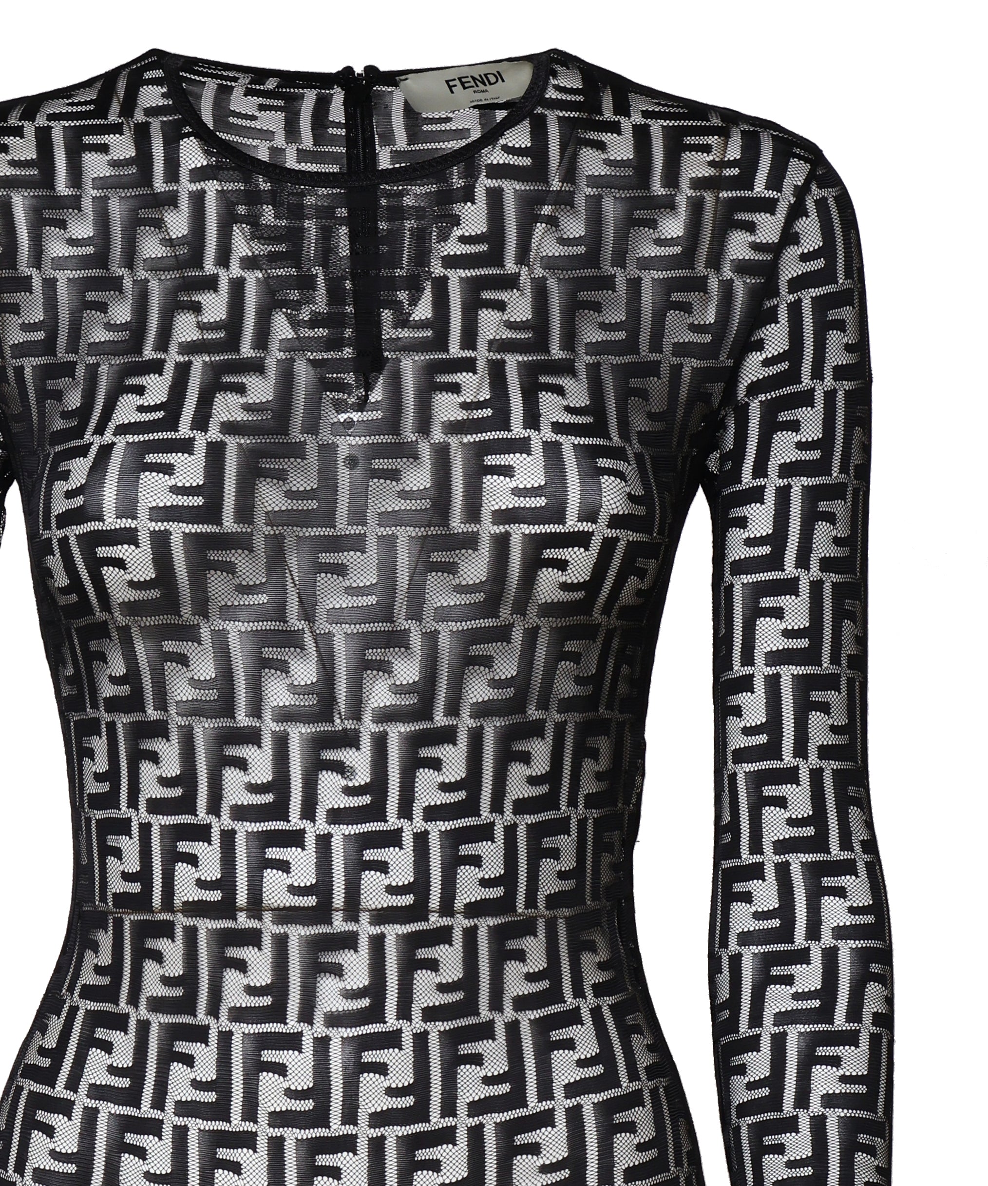 Body in pizzo FF Jacquard FXF630 AJYLF0GME FENDI 