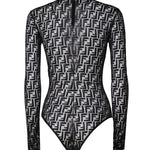 Body in pizzo FF Jacquard FXF630 AJYLF0GME FENDI 