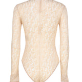 Body in pizzo FF Jacquard FXF630 AJYLF1IHD FENDI 