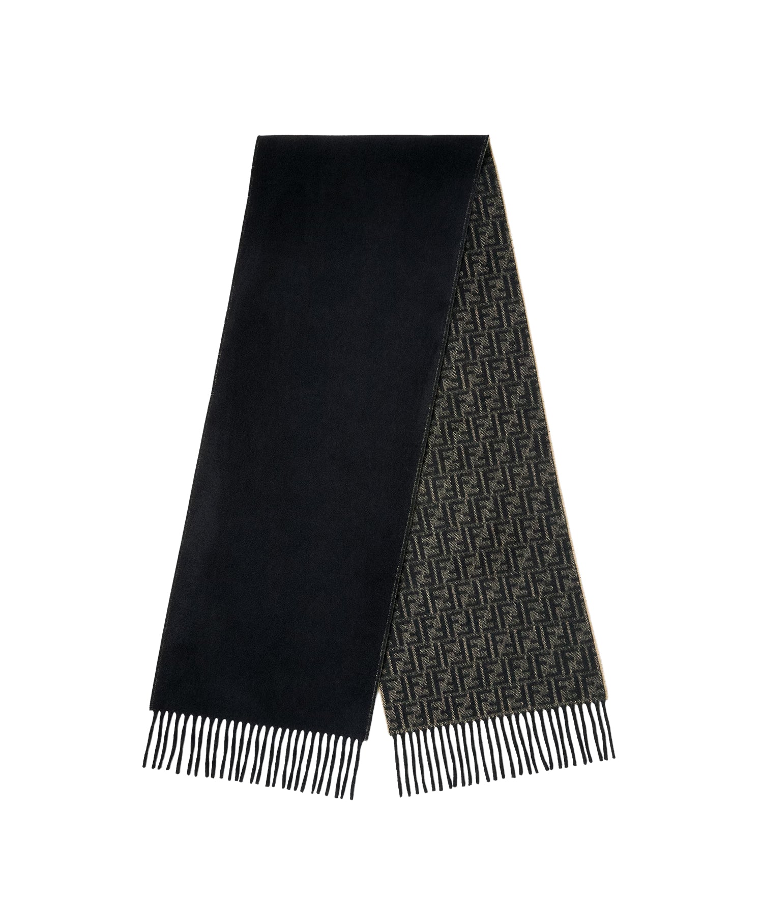 Sciarpa in lana e cashmere double-face FXT184 B1VZF0VAT FENDI 