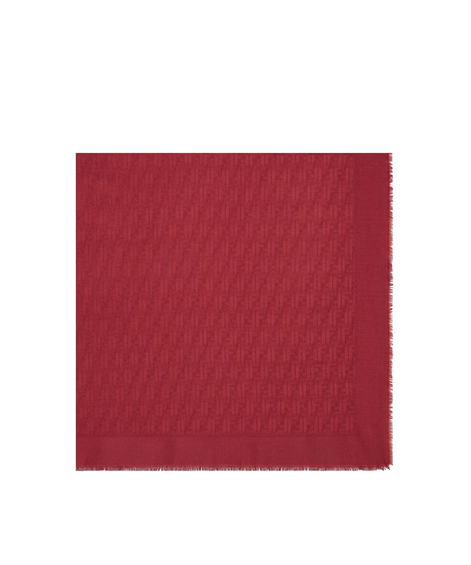 Scialle FF Jacquard in lana, seta e cashmere FXT388 B1VKF1Y7W FENDI 