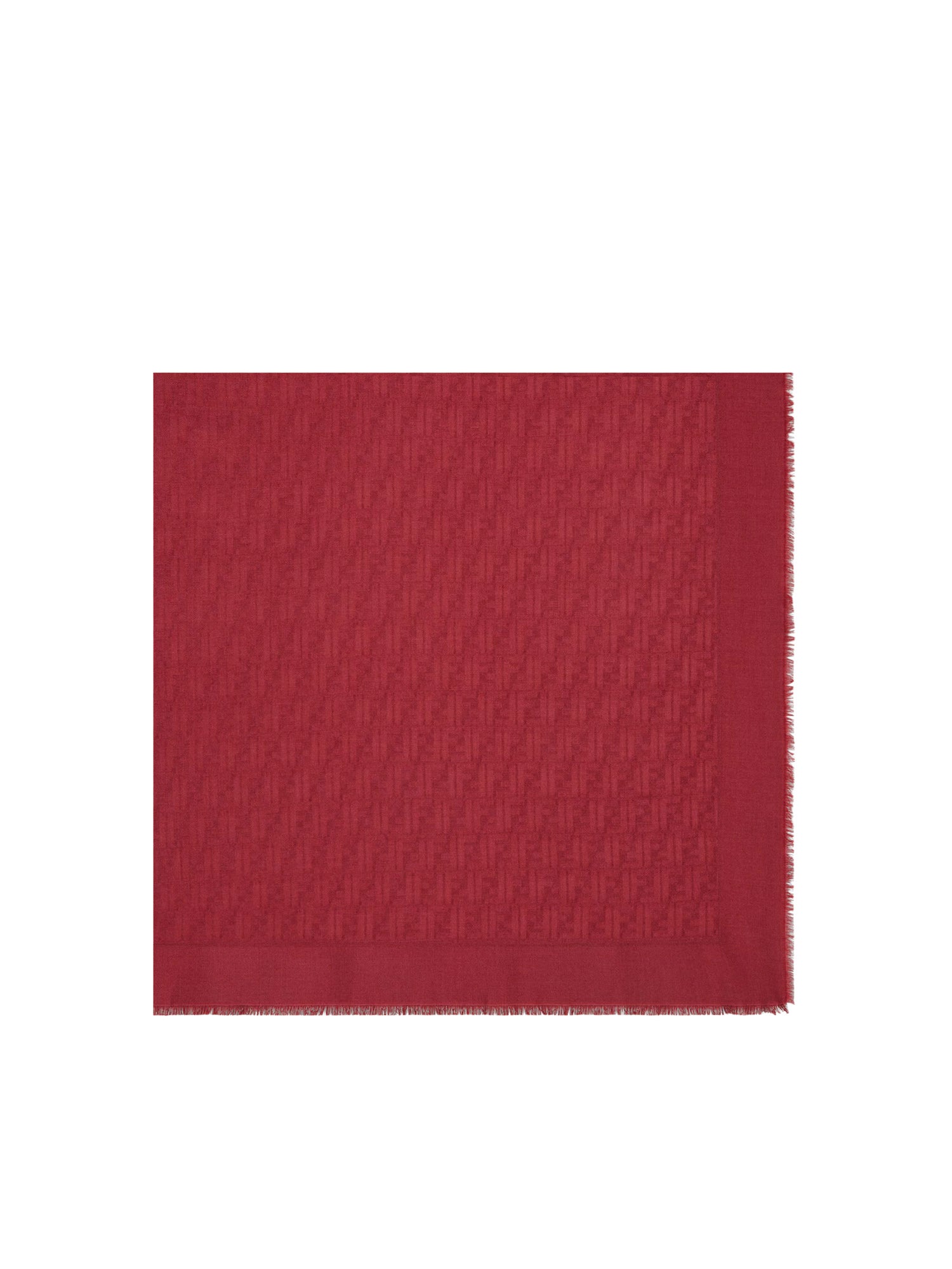 Scialle FF Jacquard in lana, seta e cashmere FXT388 B1VKF1Y7W FENDI 