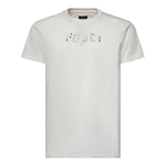 T-shirt in cotone con logo FY1319 AUOBF0H0G FENDI 