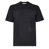 T-shirt in cotone con logo FY1370 B19QF043Y FENDI 