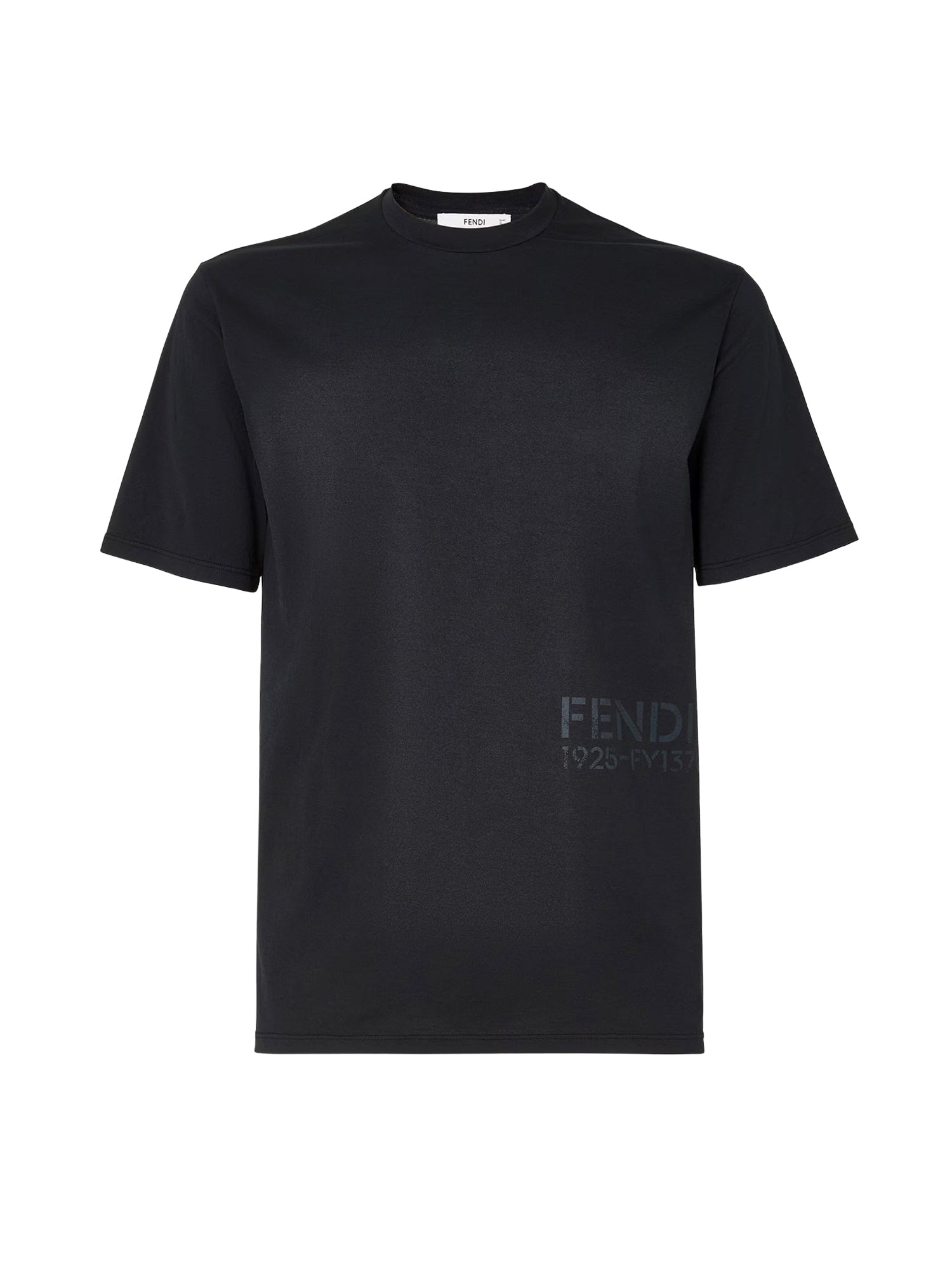 T-shirt in cotone con logo FY1370 B19QF043Y FENDI 