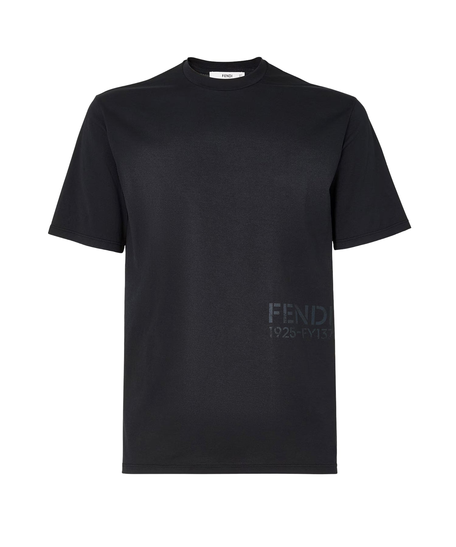 T-shirt in cotone con logo FY1370 B19QF043Y FENDI 