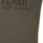 T-shirt in cotone con logo FY1370 B19QF0QQ4 FENDI 