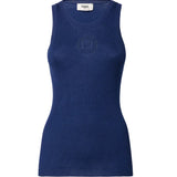 Canotta in cotone con logo FZXF34 AYBXF1WX7 FENDI 
