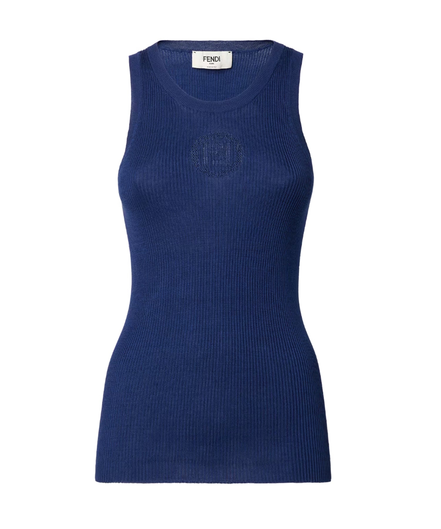Canotta in cotone con logo FZXF34 AYBXF1WX7 FENDI 