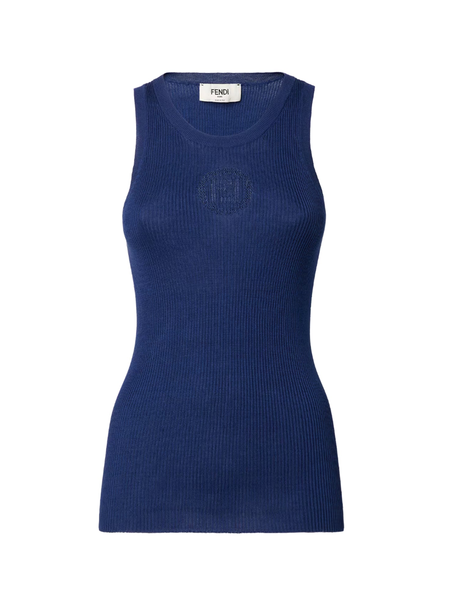 Canotta in cotone con logo FZXF34 AYBXF1WX7 FENDI 