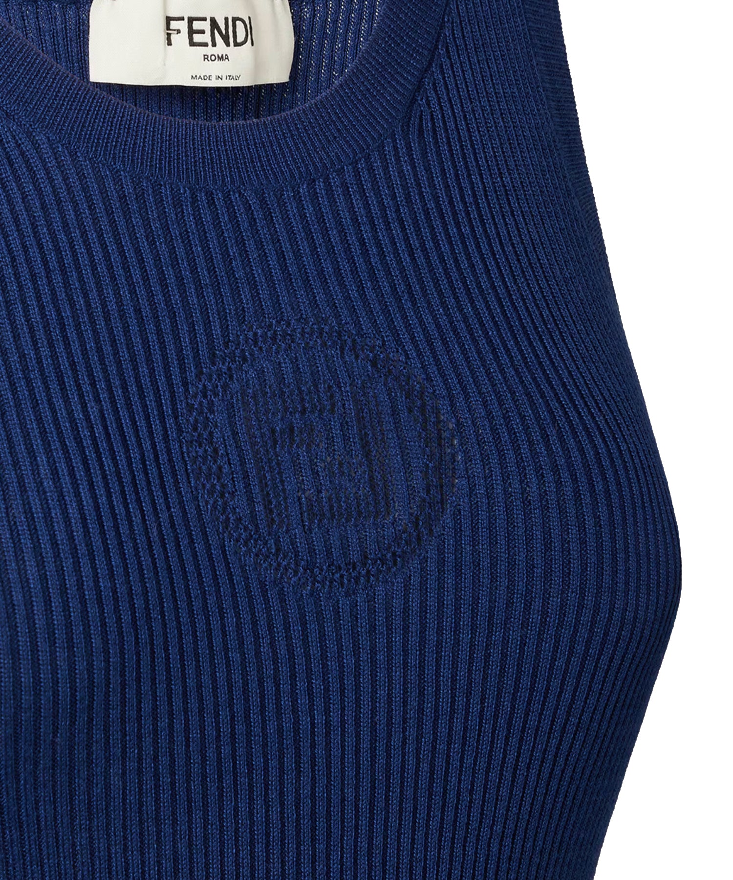 Canotta in cotone con logo FZXF34 AYBXF1WX7 FENDI 