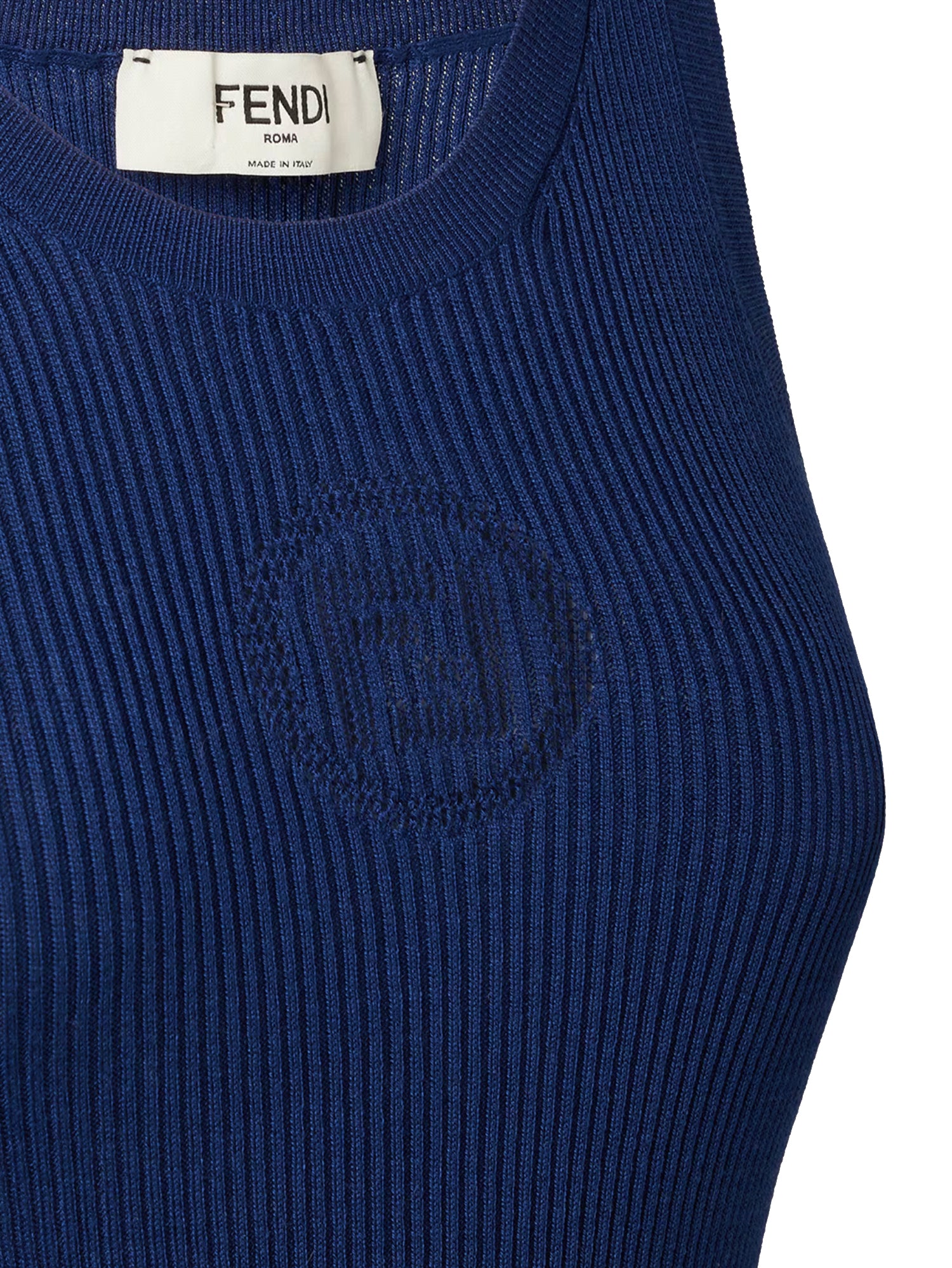 Canotta in cotone con logo FZXF34 AYBXF1WX7 FENDI 