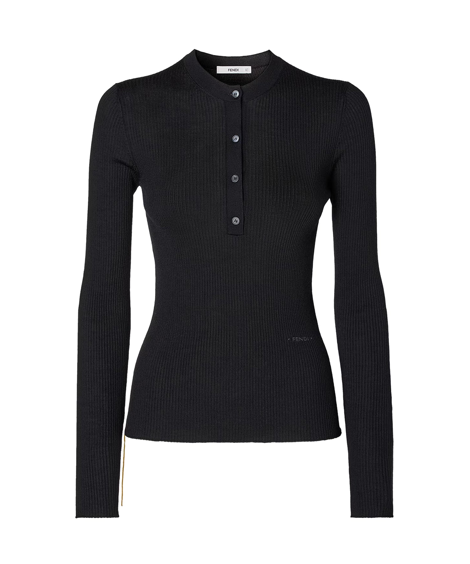 Maglia in lana a costine FZXF49 B1QQF0QA1 FENDI 