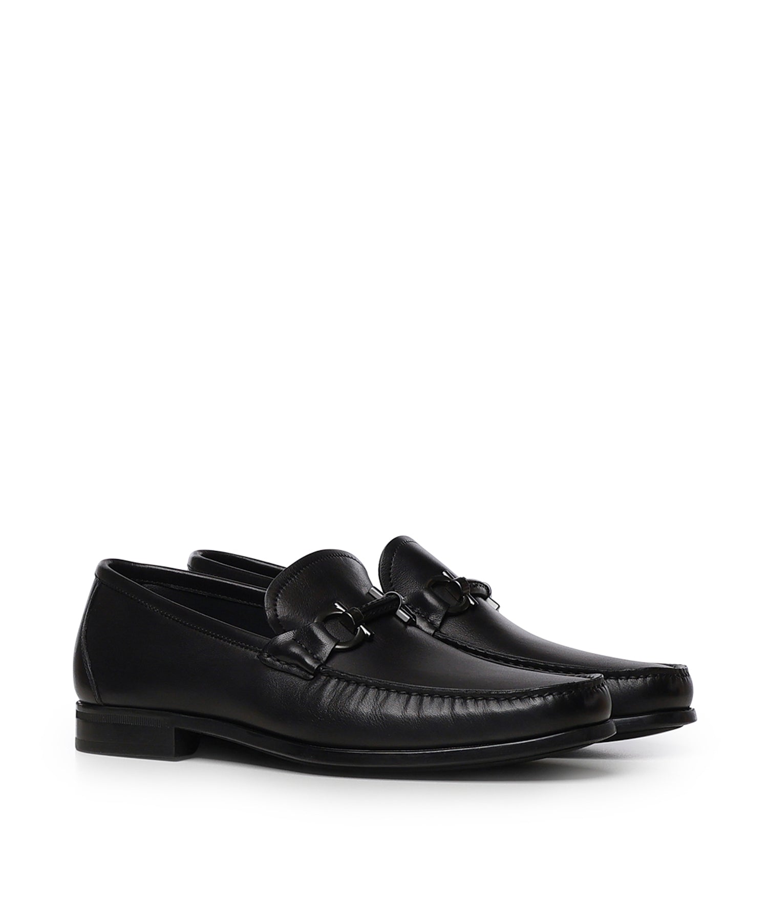 Mocassino Gancini in pelle 02A783 793315001 FERRAGAMO 