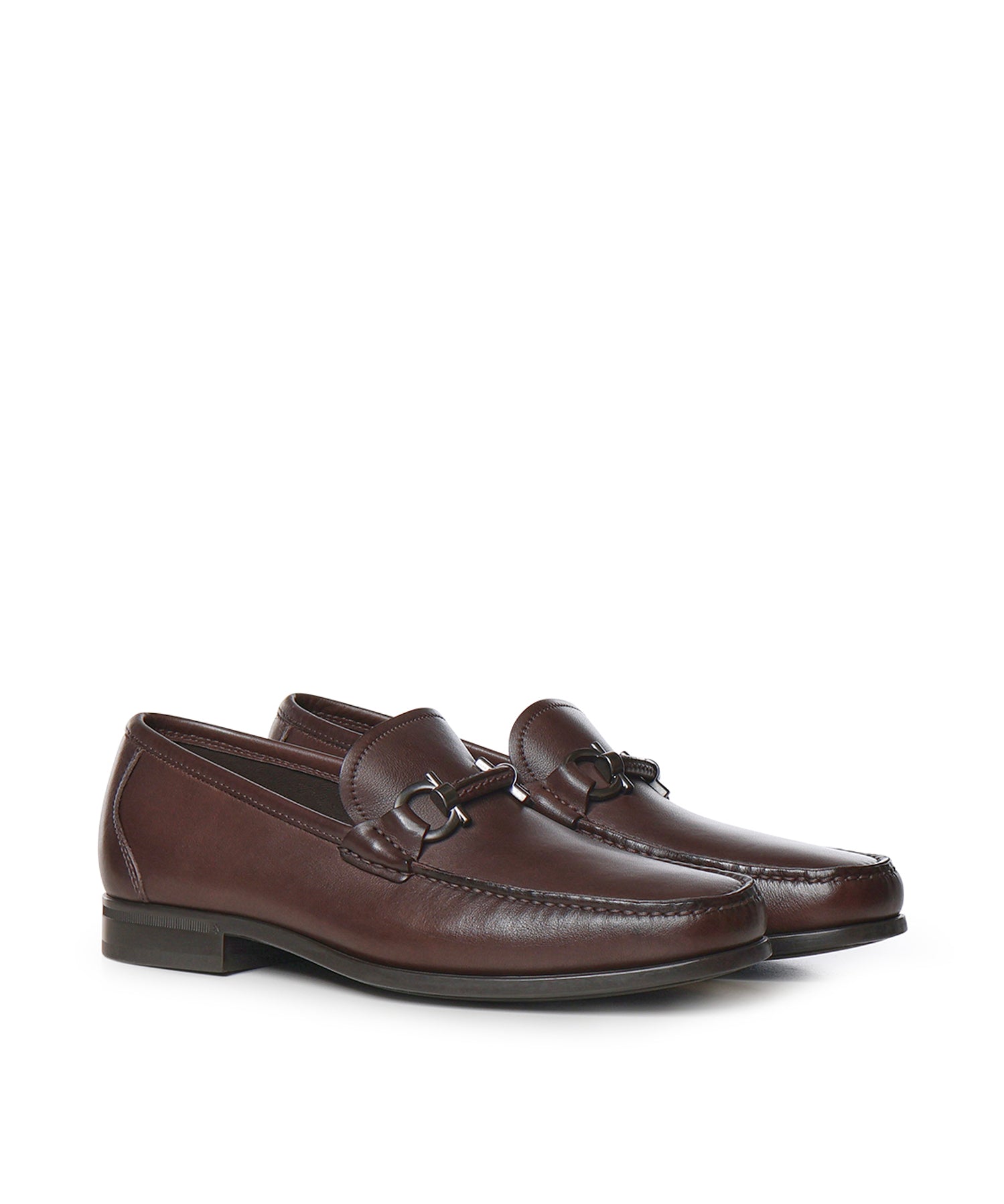 Mocassino Gancini in pelle 02A783 793319002 FERRAGAMO 
