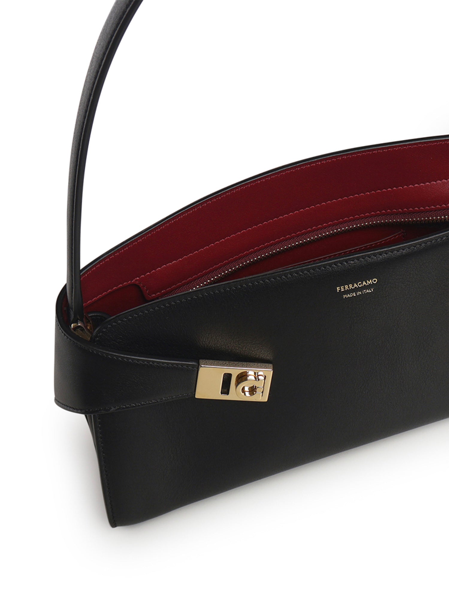 Borsa a spalla Hug East-West in pelle 21A712 795208001 FERRAGAMO 