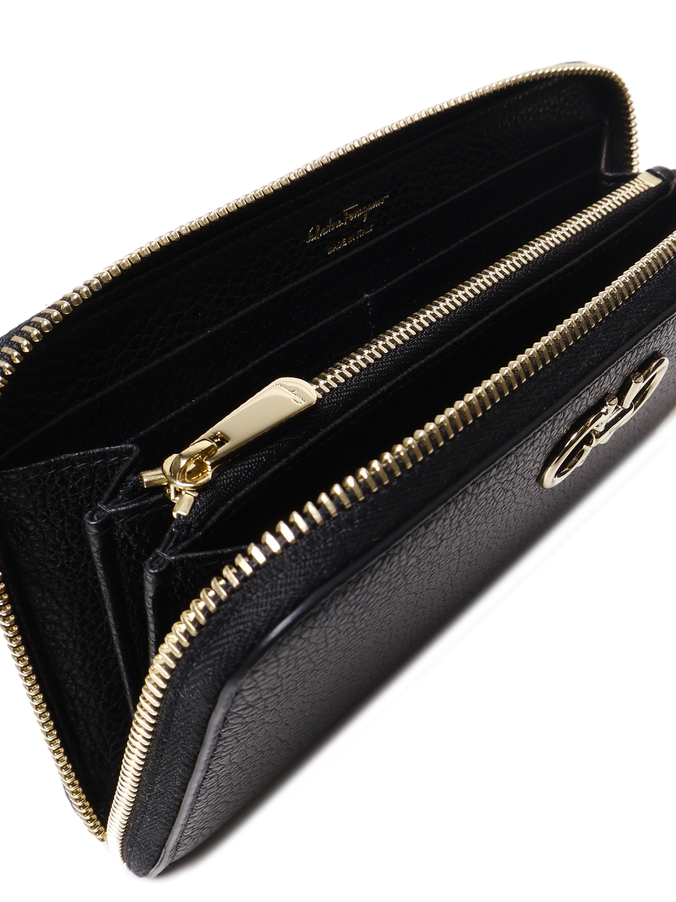 Portafoglio continental Gancini in pelle 220405 758661001 FERRAGAMO 