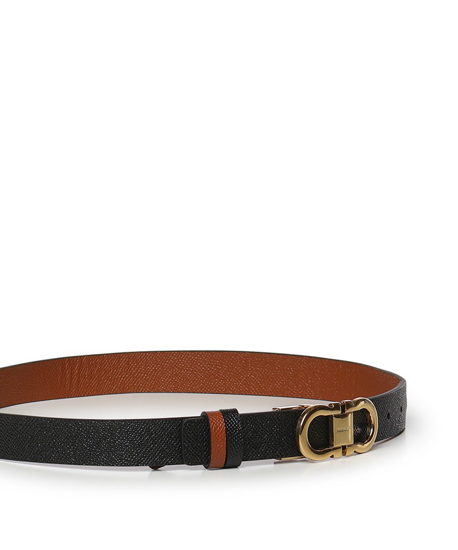 Cintura Gancini in pelle 230294 780407009 FERRAGAMO 