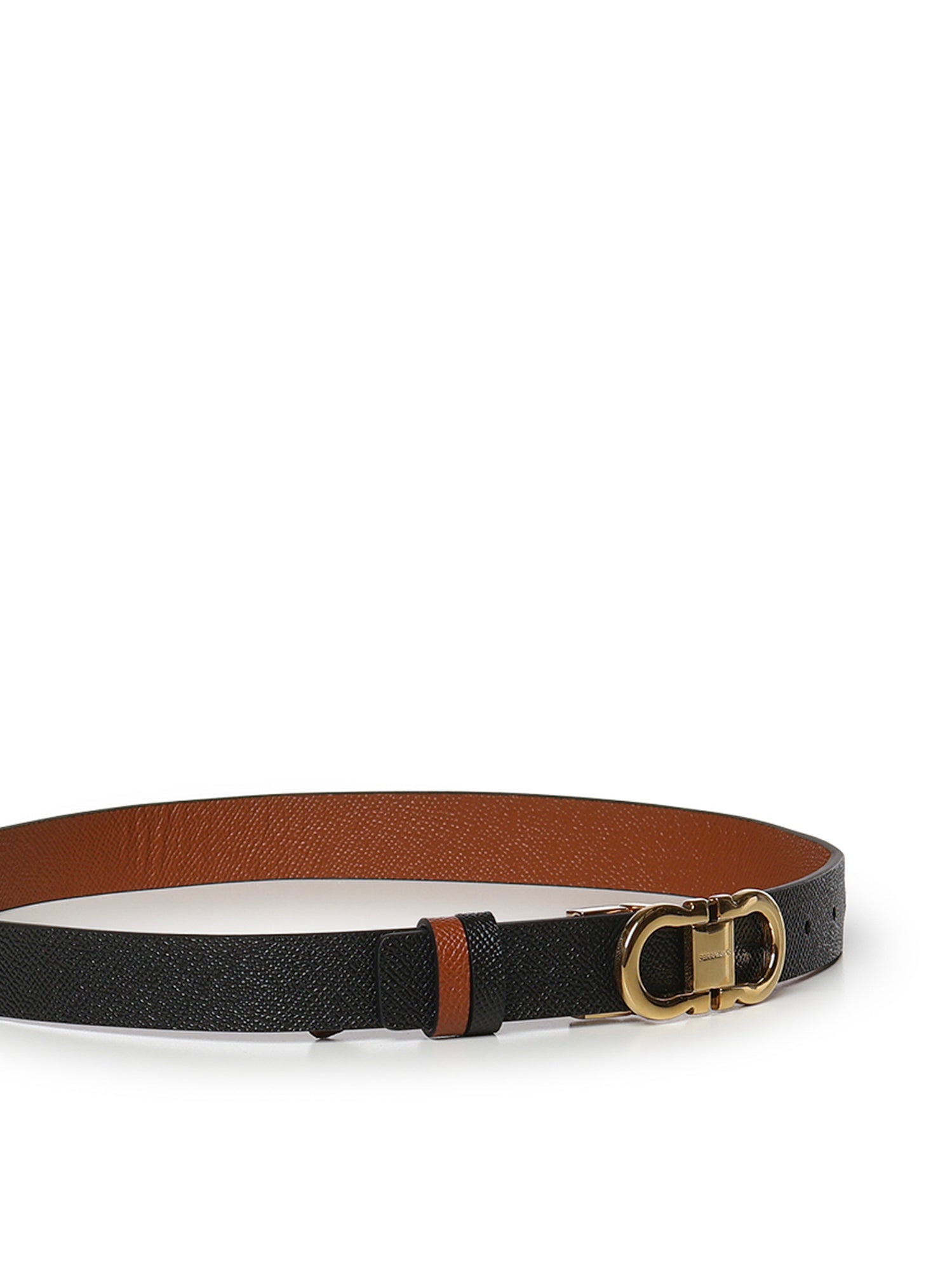 Cintura Gancini in pelle 230294 780407009 FERRAGAMO 