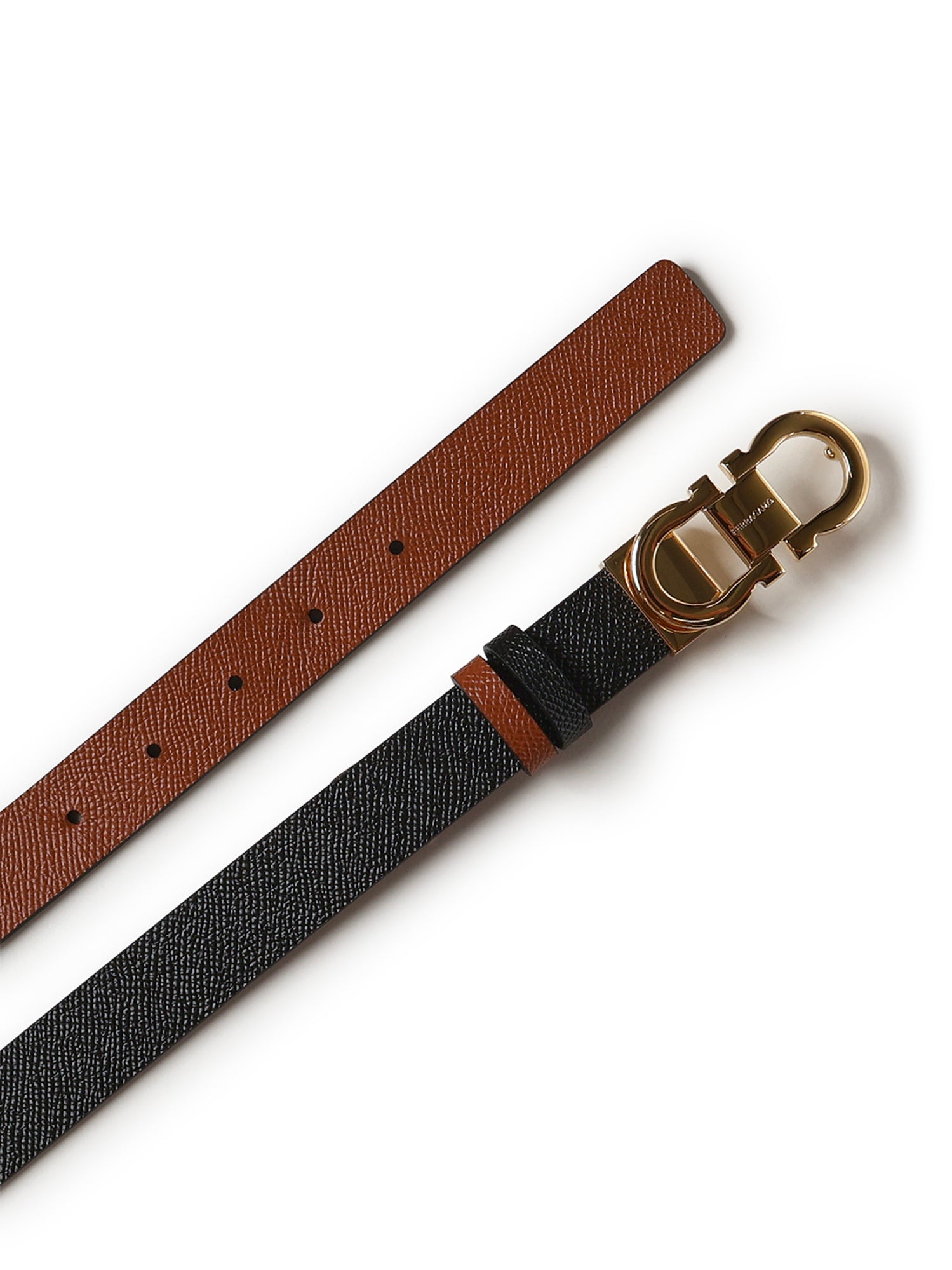 Cintura Gancini in pelle 230294 780407009 FERRAGAMO 