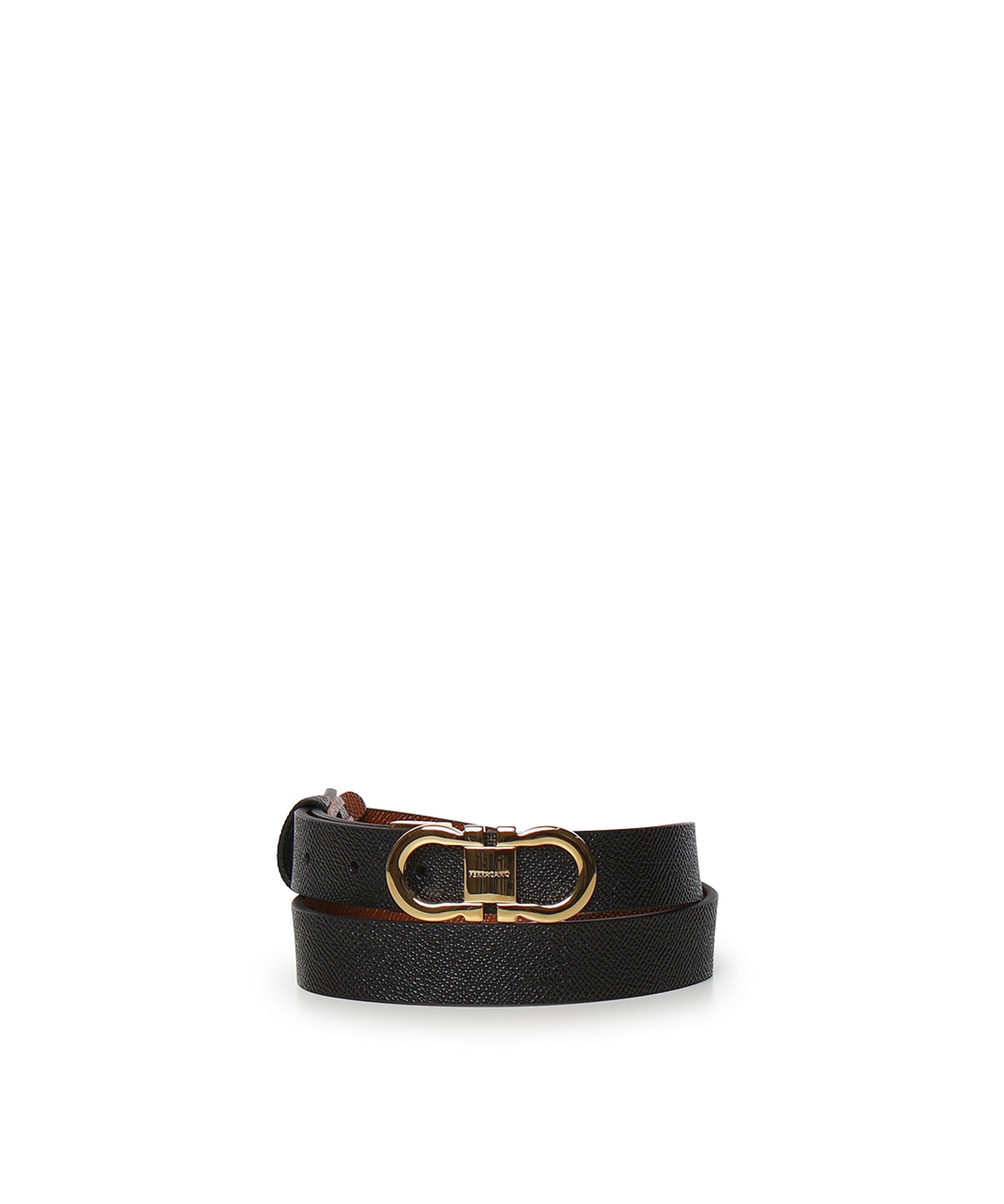 Cintura Gancini in pelle 230294 780407009 FERRAGAMO 