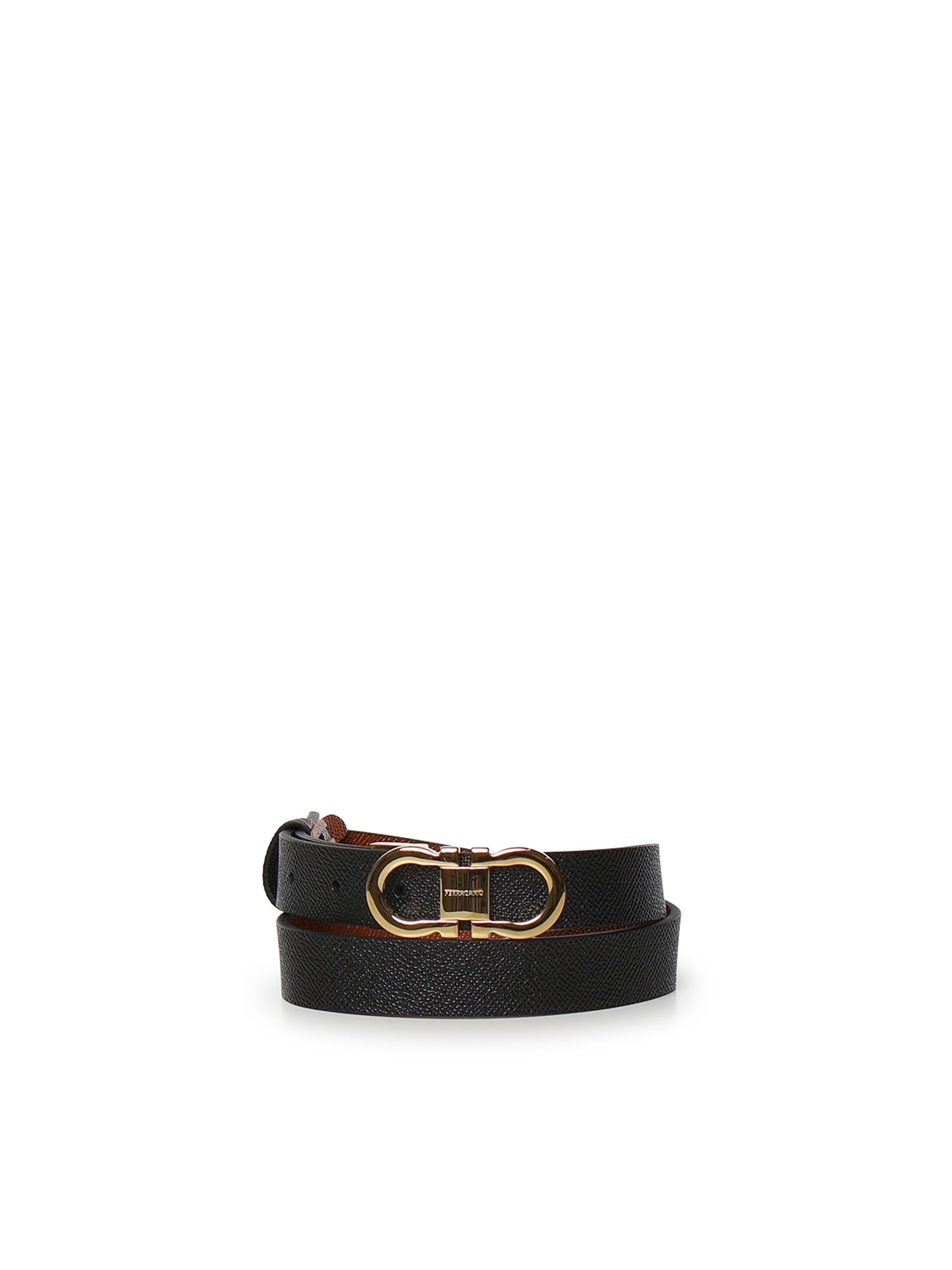 Cintura Gancini in pelle 230294 780407009 FERRAGAMO 