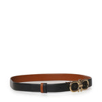 Cintura regolabile e reversibile Gancini 230458 790123001 FERRAGAMO 