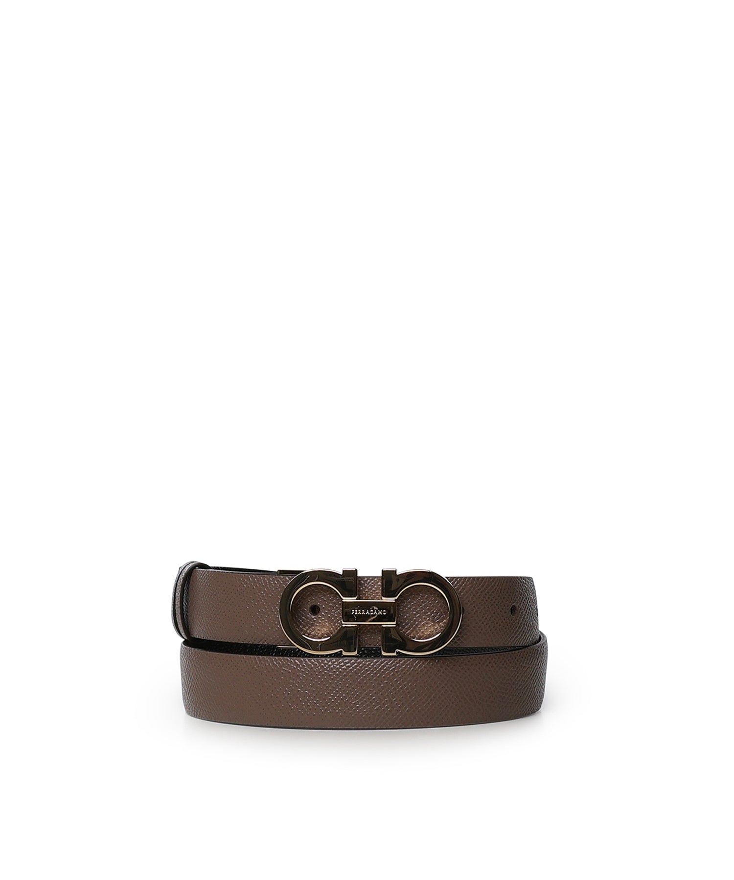 Cintura Gancini in pelle<BR/> 23A565 715198613 FERRAGAMO 