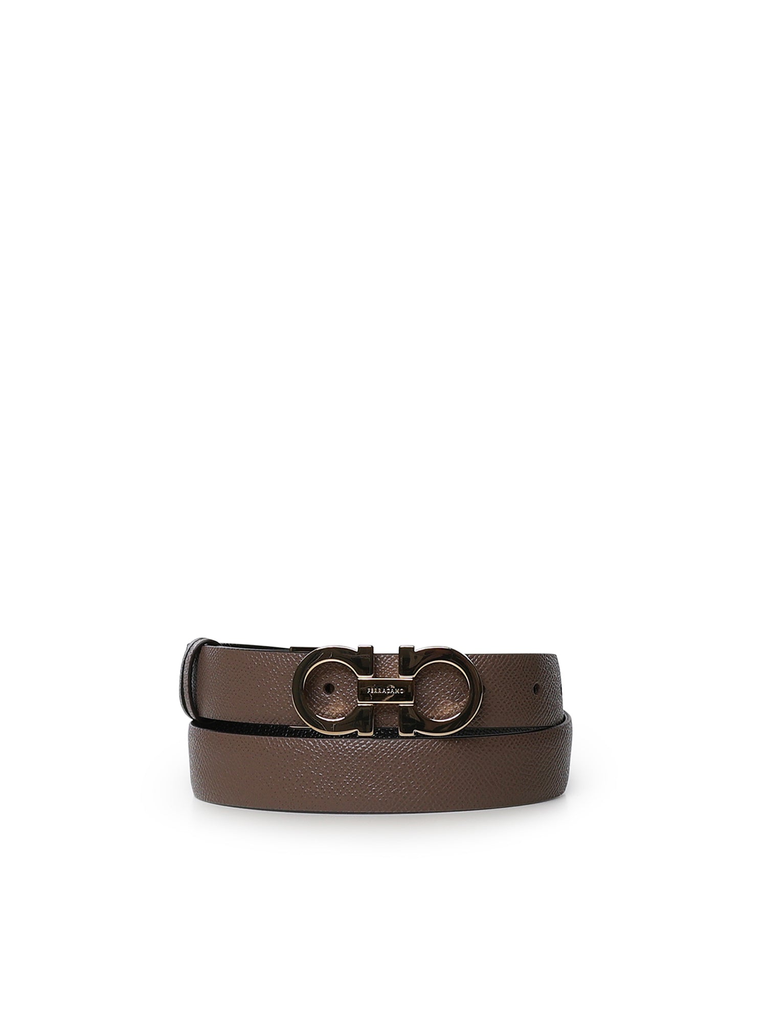 Cintura Gancini in pelle<BR/> 23A565 715198613 FERRAGAMO 