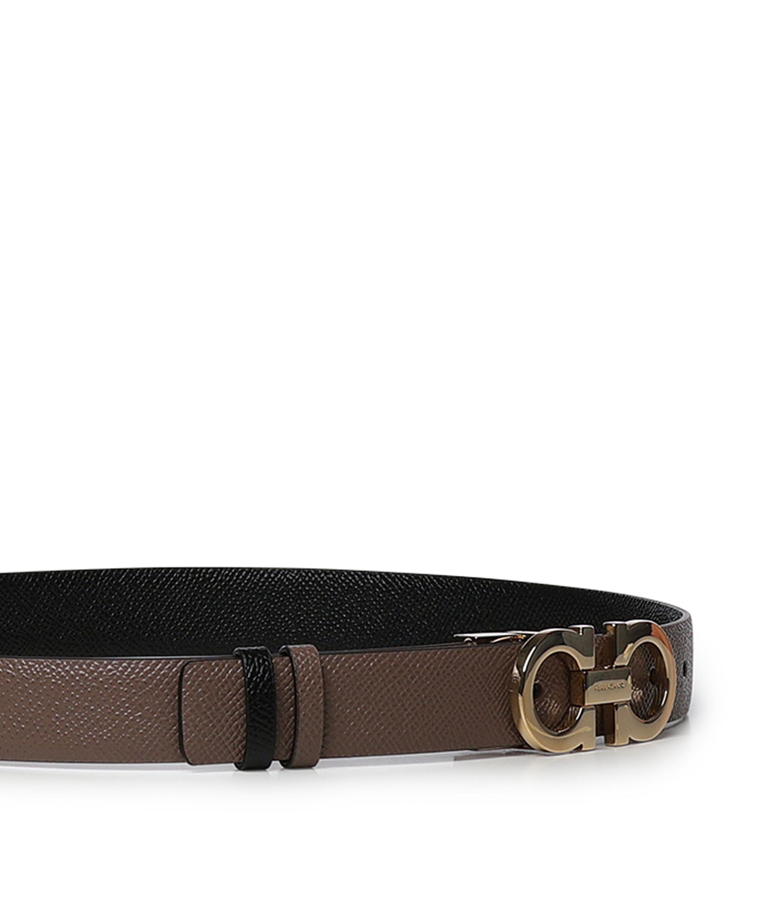 Cintura Gancini in pelle<BR/> 23A565 715198613 FERRAGAMO 