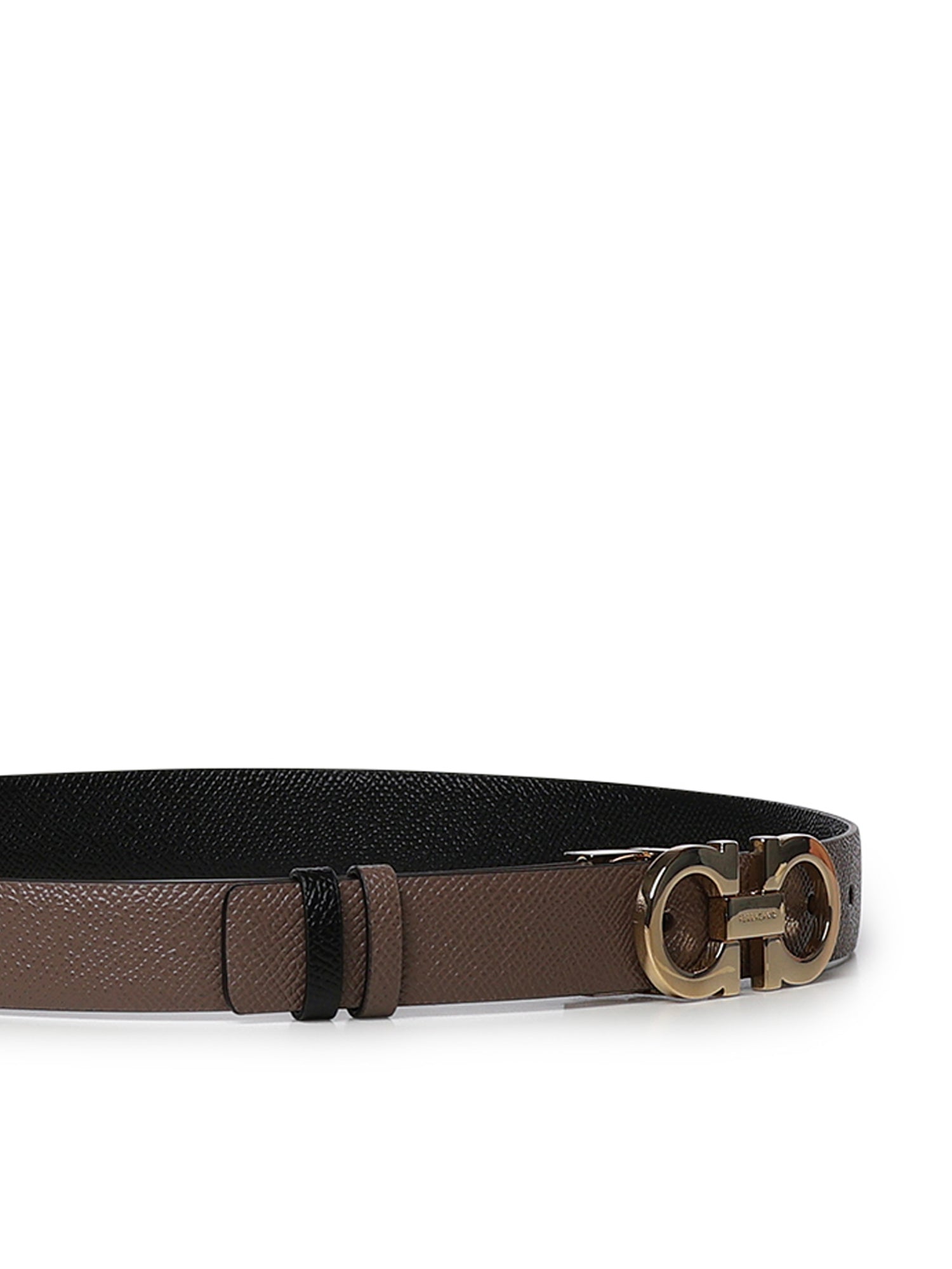 Cintura Gancini in pelle<BR/> 23A565 715198613 FERRAGAMO 