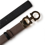 Cintura Gancini in pelle<BR/> 23A565 715198613 FERRAGAMO 