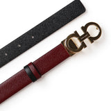 Cintura Gancini in pelle 23A565 780393826 FERRAGAMO 