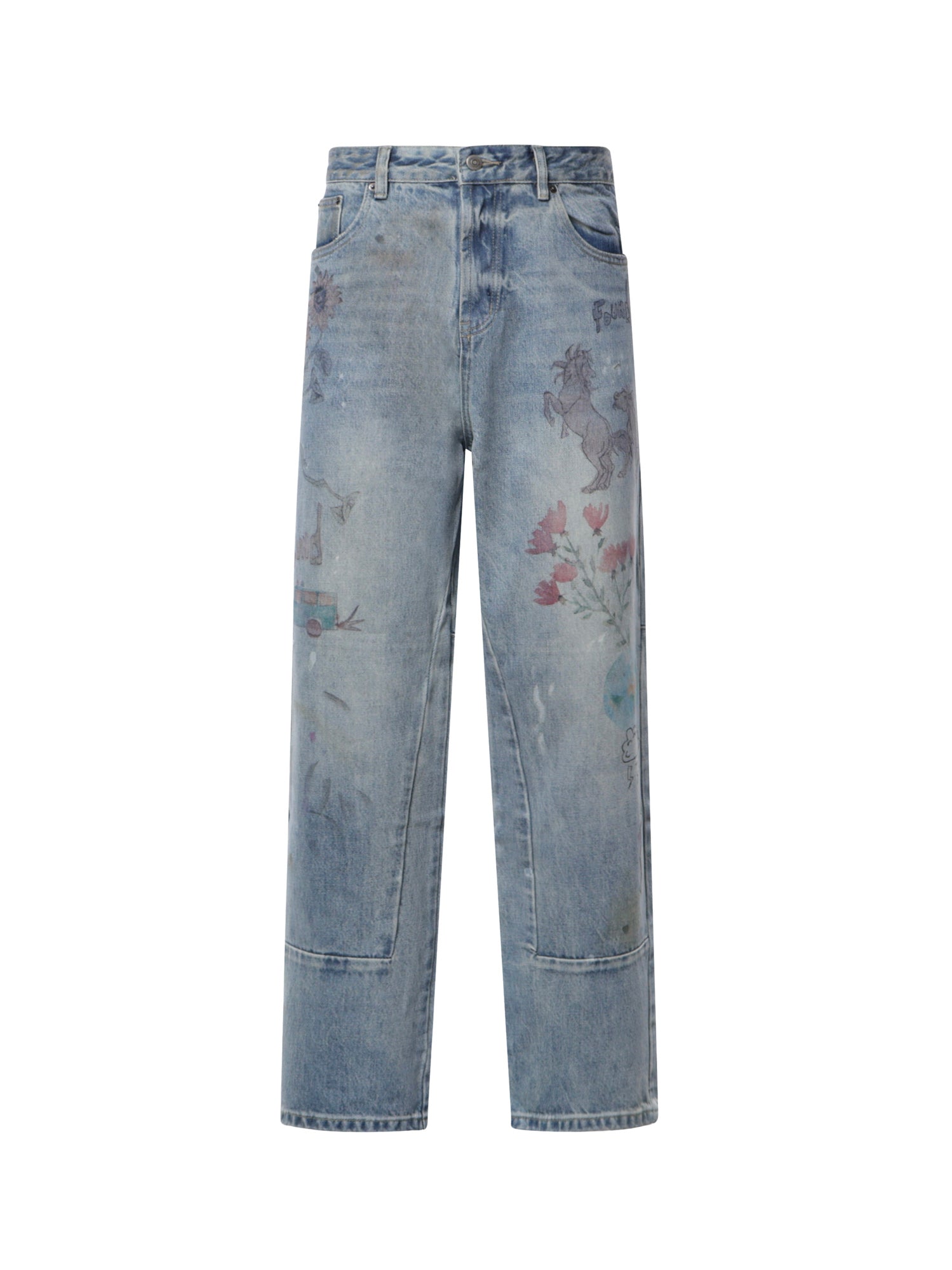 Jeans in denim FOFW26DP03012 6371 FOUND 