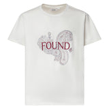 T-shirt con logo in cotone FOFW26TT10012 0073 FOUND 