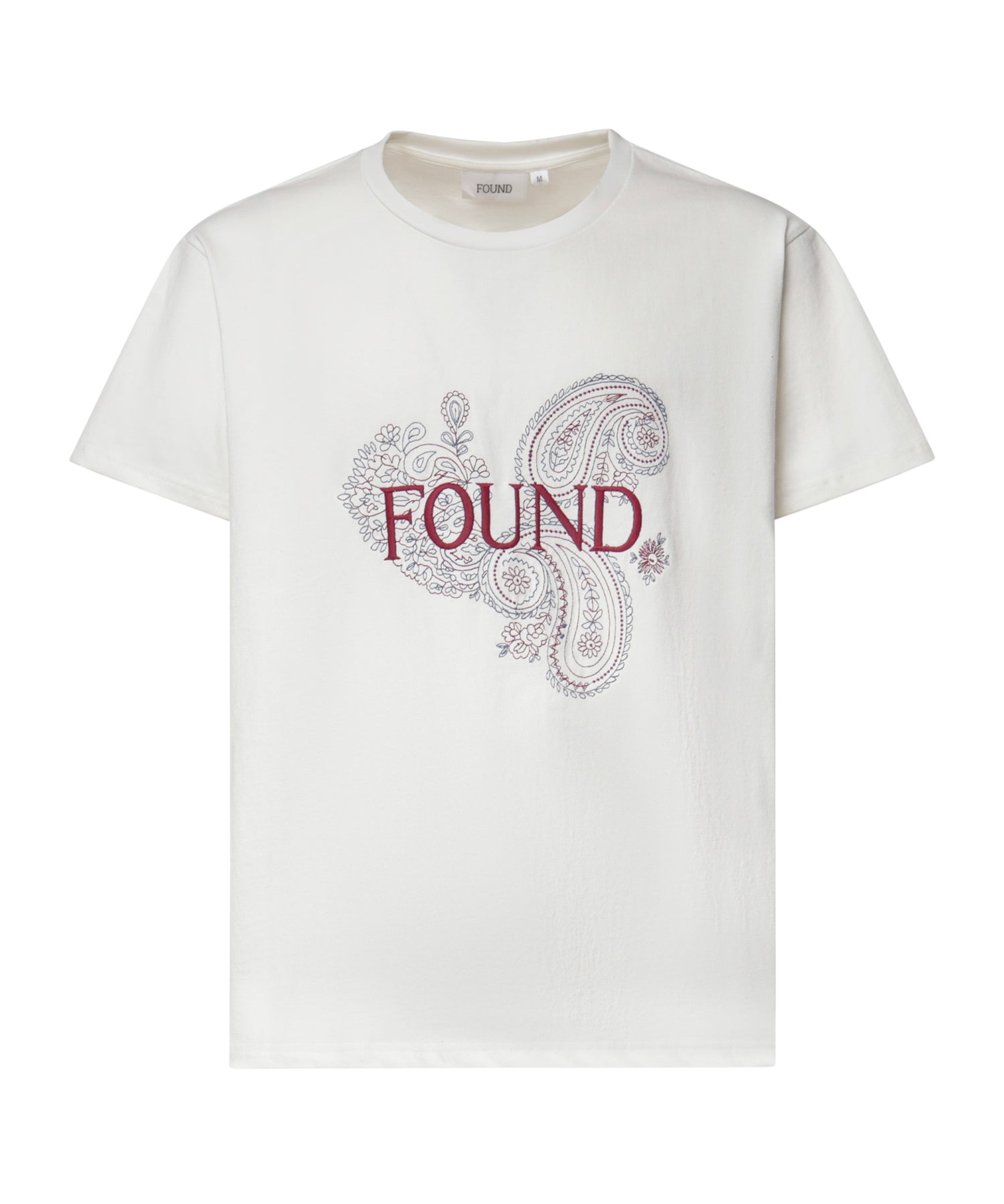 T-shirt con logo in cotone FOFW26TT10012 0073 FOUND 