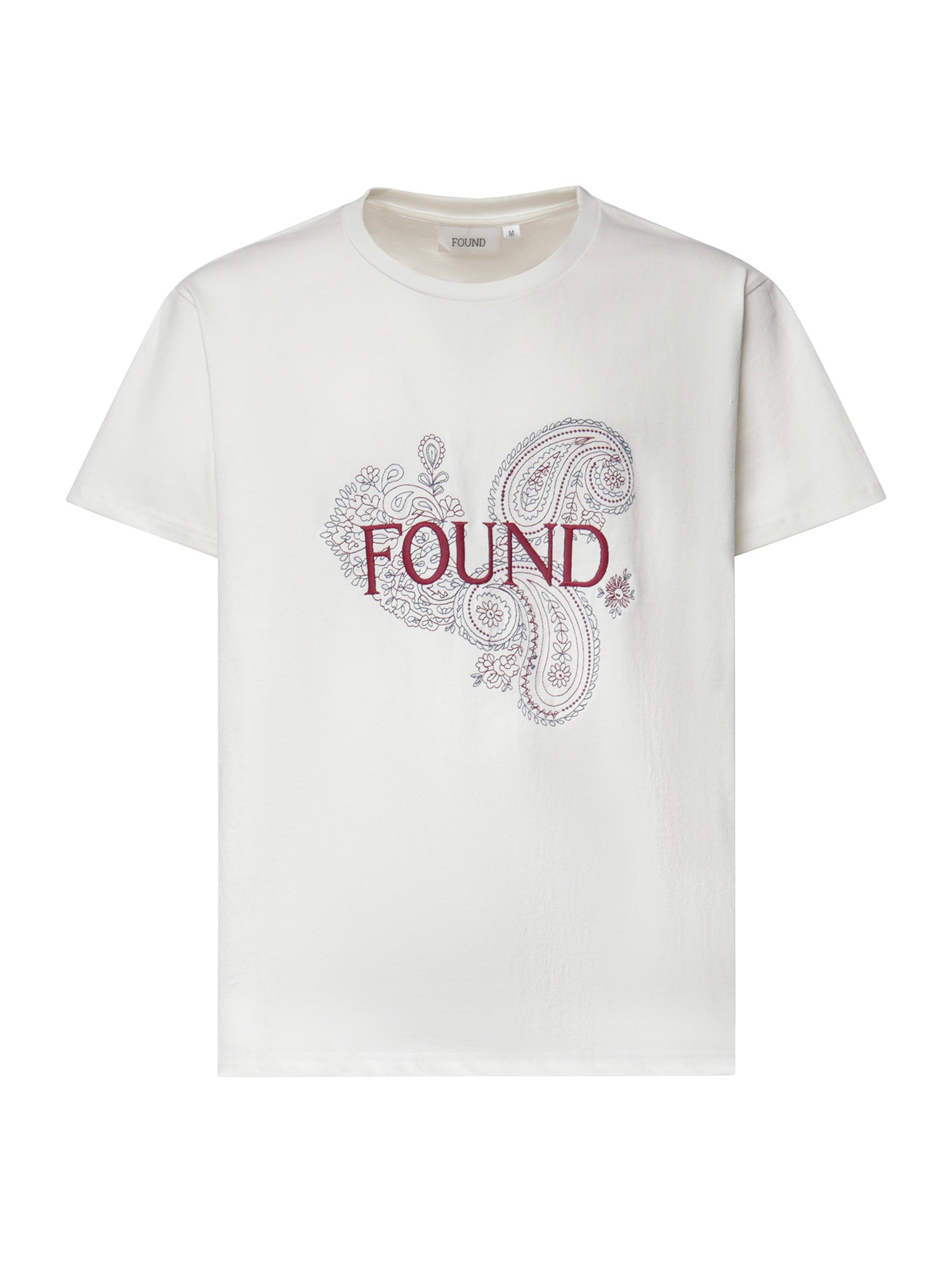 T-shirt con logo in cotone FOFW26TT10012 0073 FOUND 
